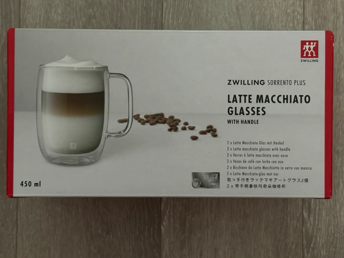 Zwilling Sorrento Plus Latte Macchiato Glasses (2 Pack)