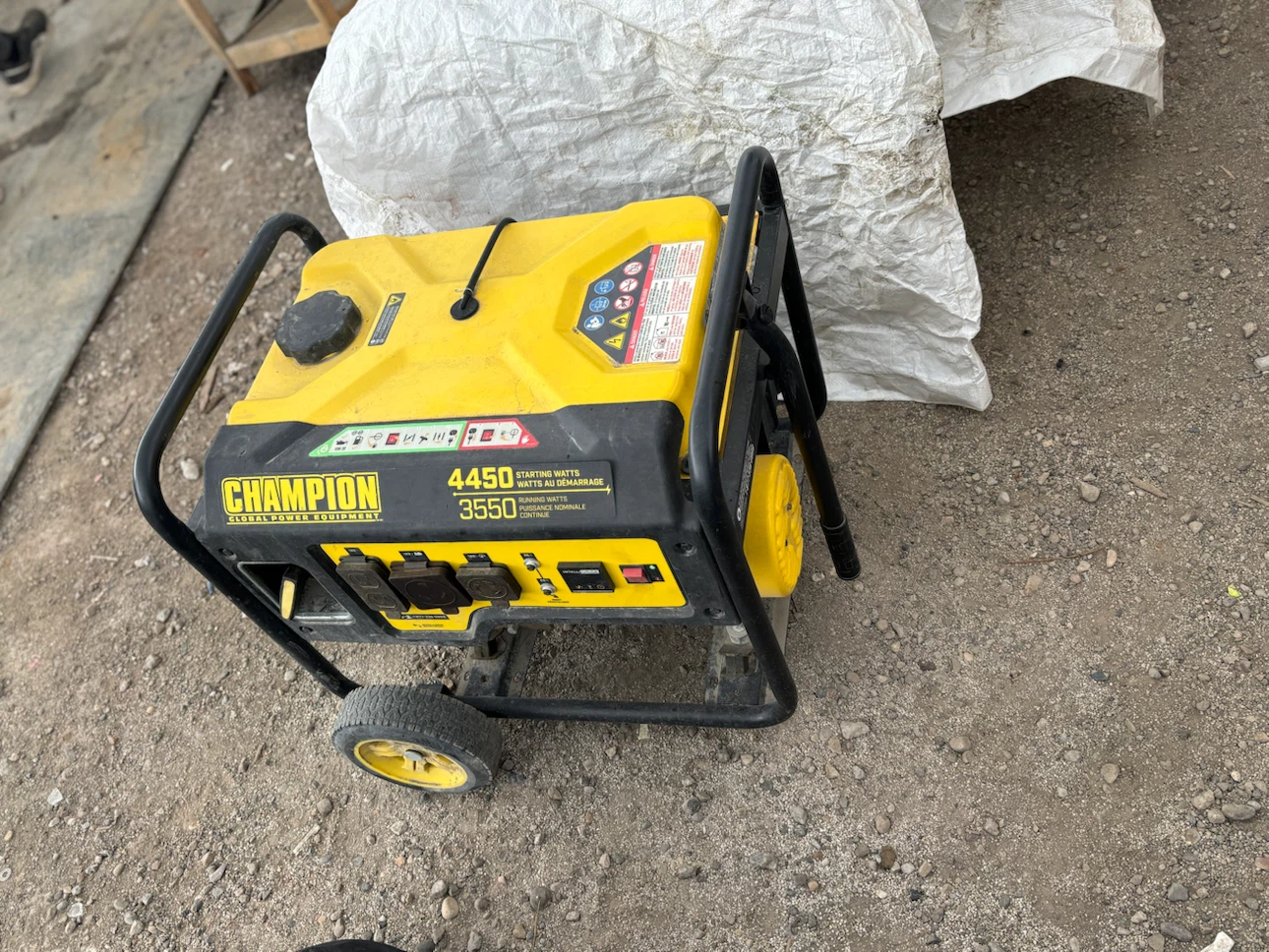 Champion 4450 Starting Watts Portable Generator