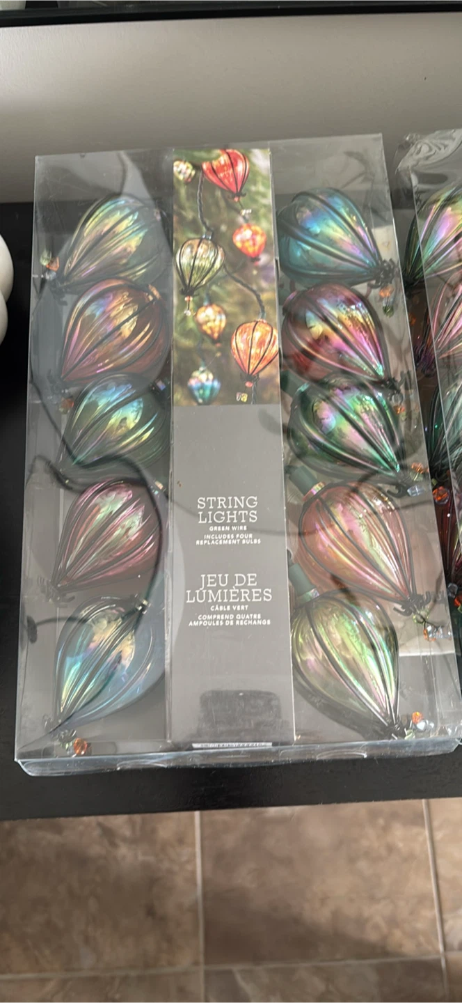 Threshold Iridescent String Lights - 2 Sets - photo 3