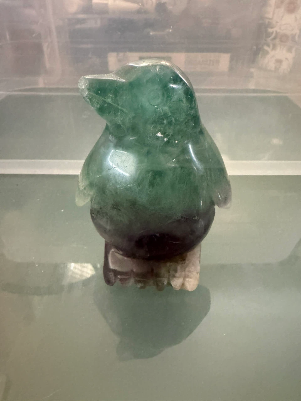Fluorite Penguin Figurine