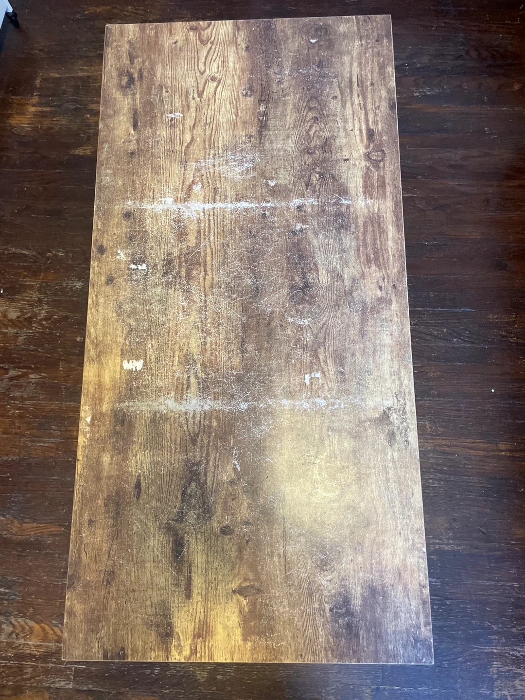 Industrial Coffee Table with Metal Frame - photo 3