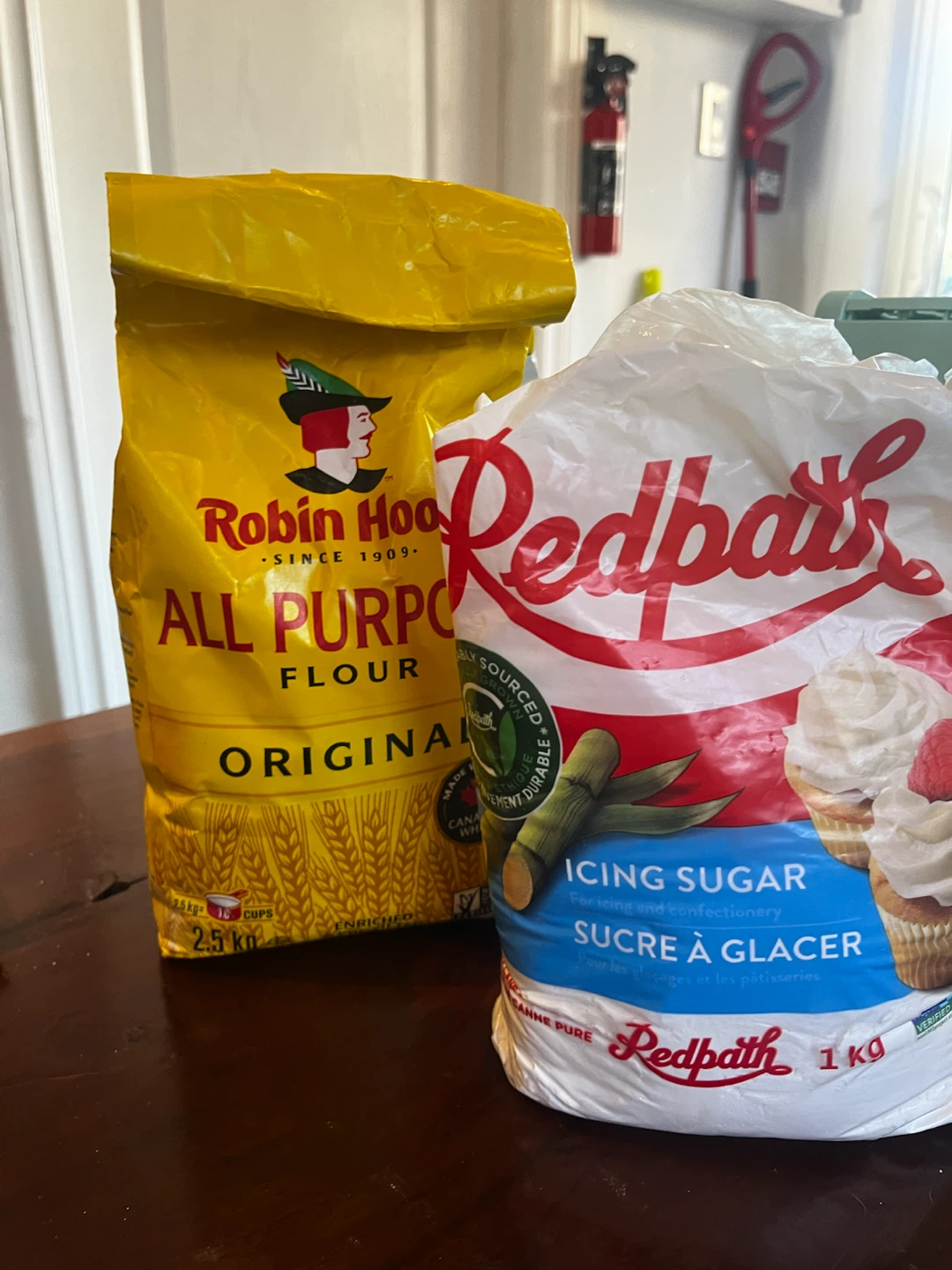 Robin Hood Flour and Redpath Icing Sugar