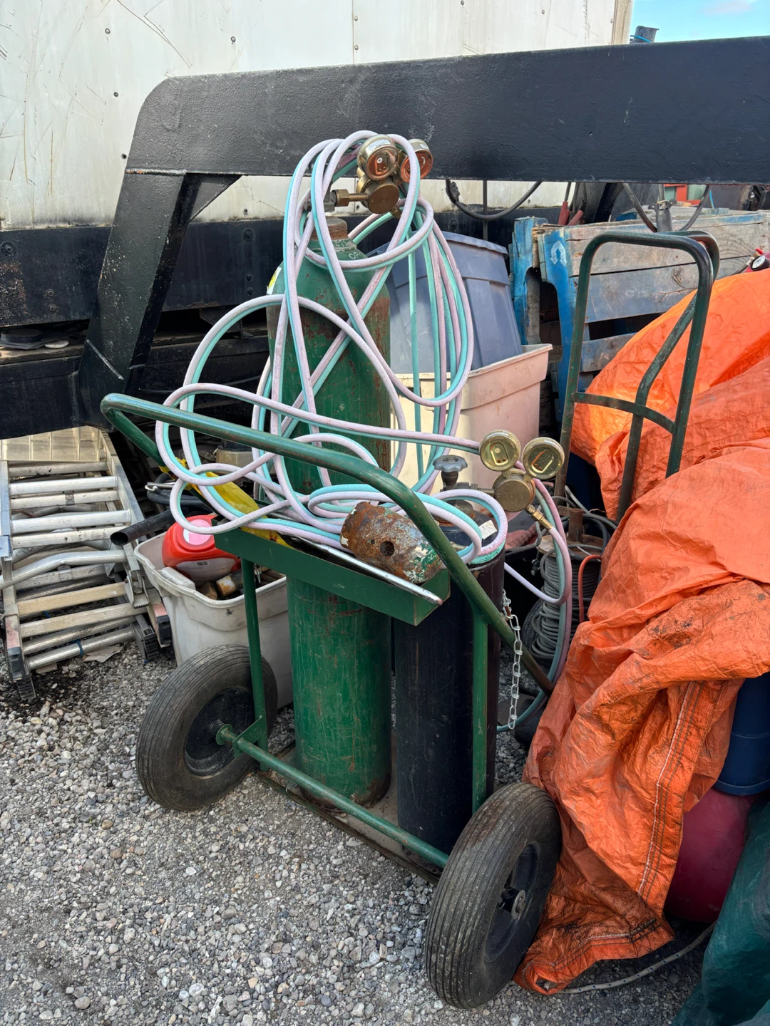 Welding carts and one actelene set - photo 2
