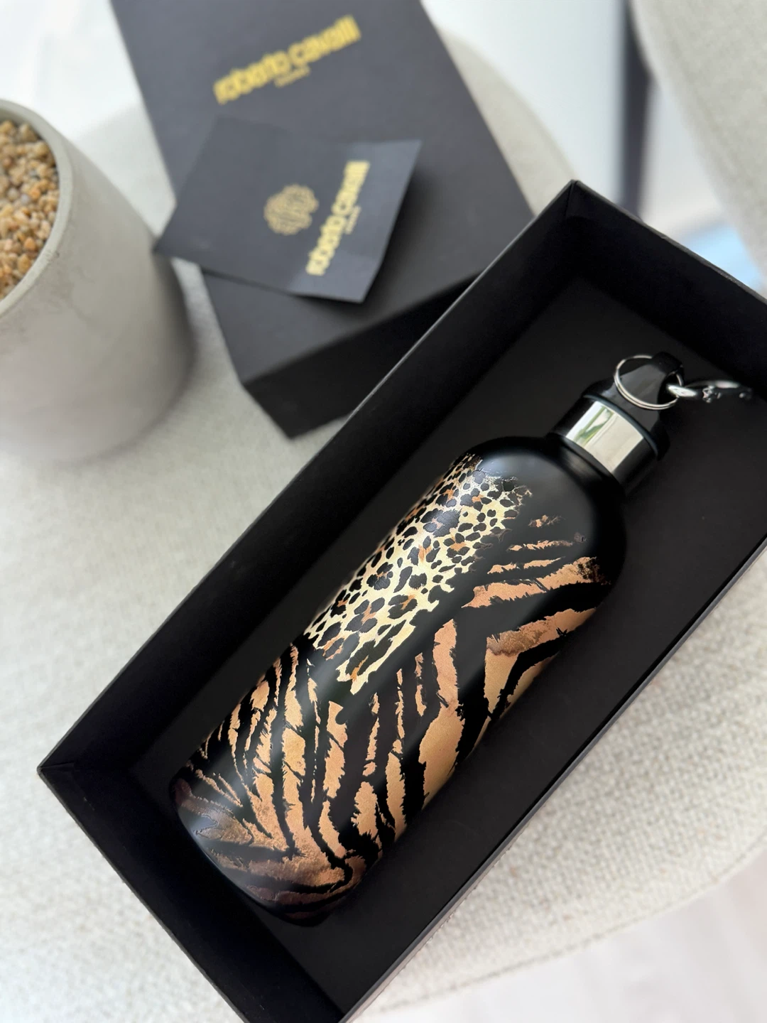 Roberto Cavalli Animal Print Water Bottle - photo 3