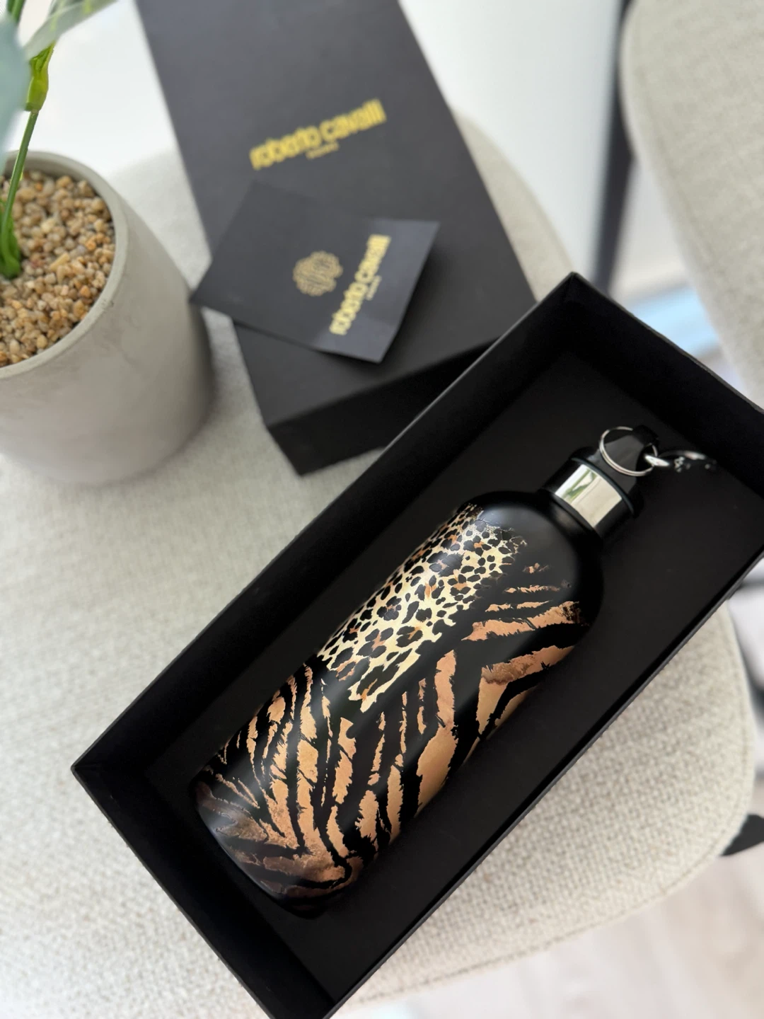 Roberto Cavalli Animal Print Water Bottle - photo 4