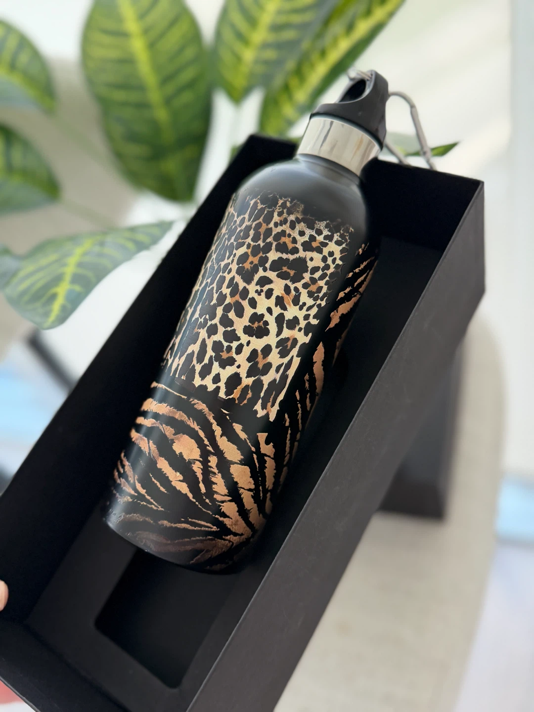 Roberto Cavalli Animal Print Water Bottle - photo 5