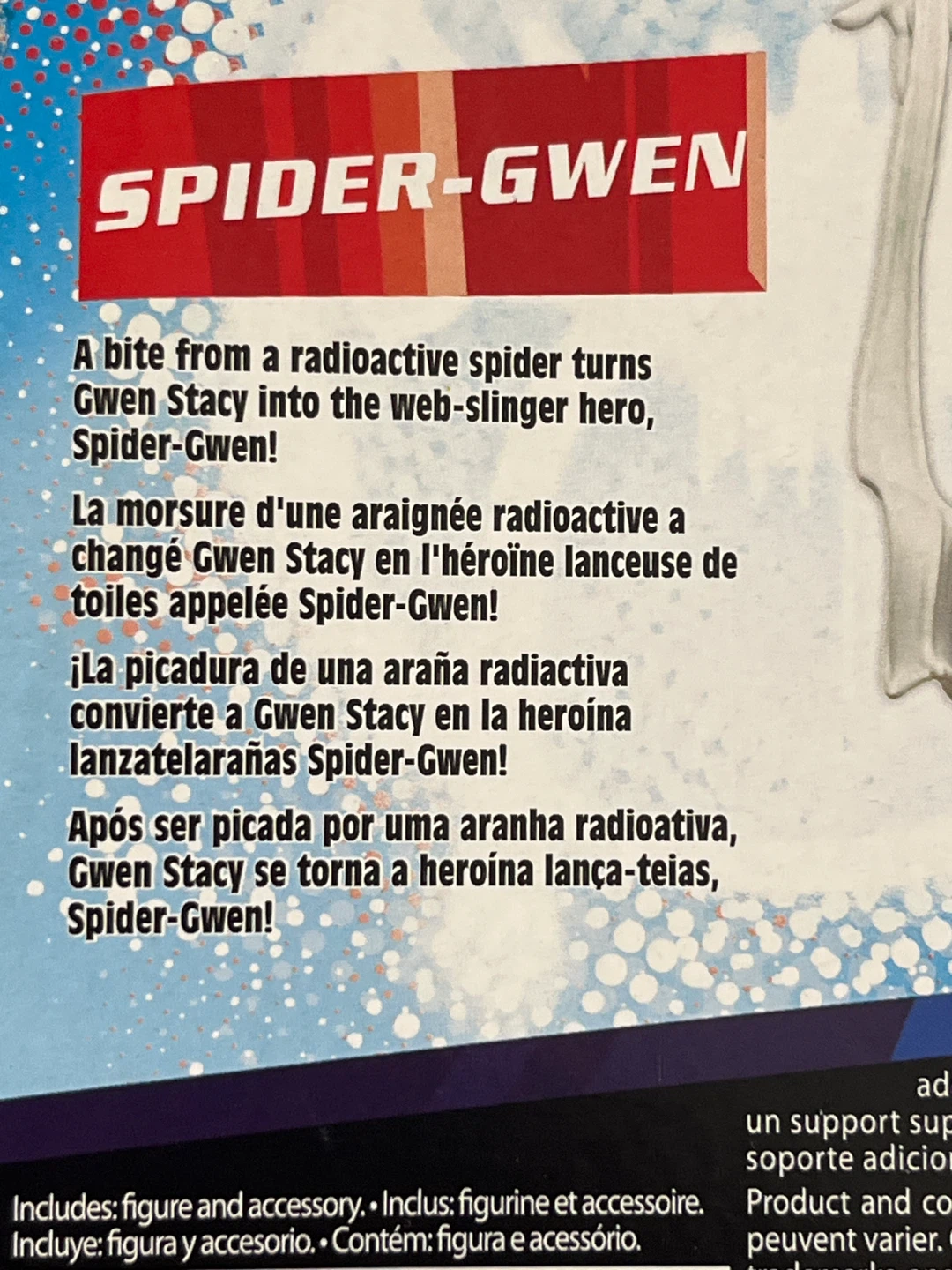 Spider-Gwen Into the Spider-Verse Action Figure - photo 4