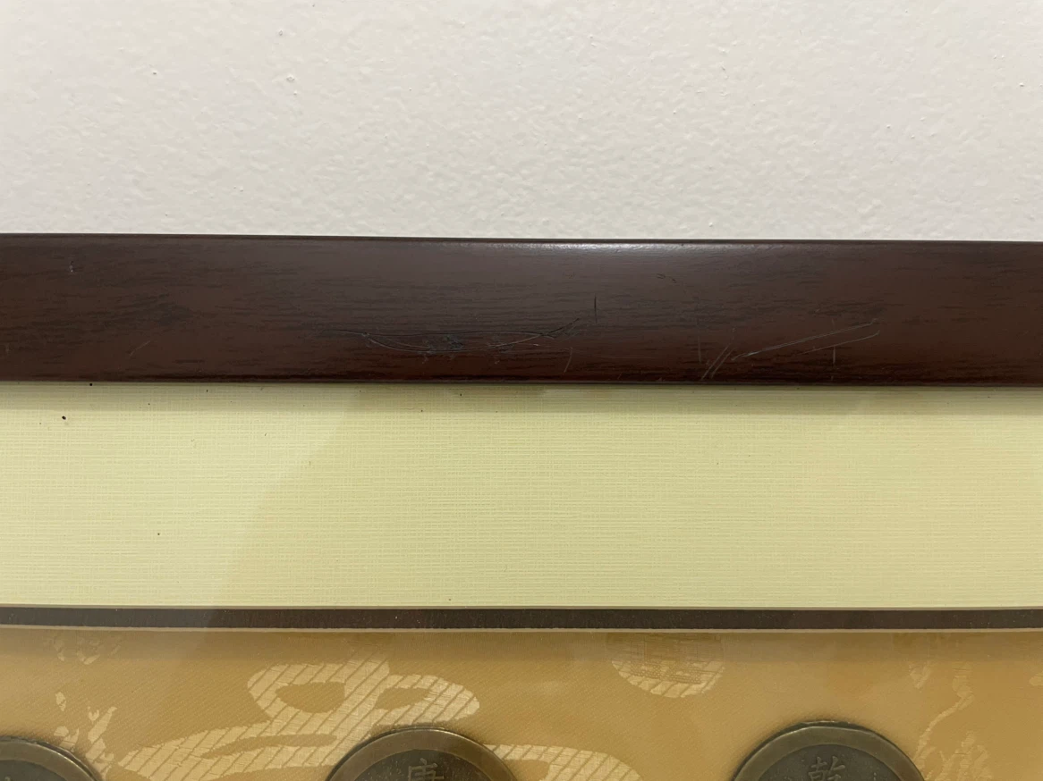 Framed Chinese replica coins wall art - photo 3