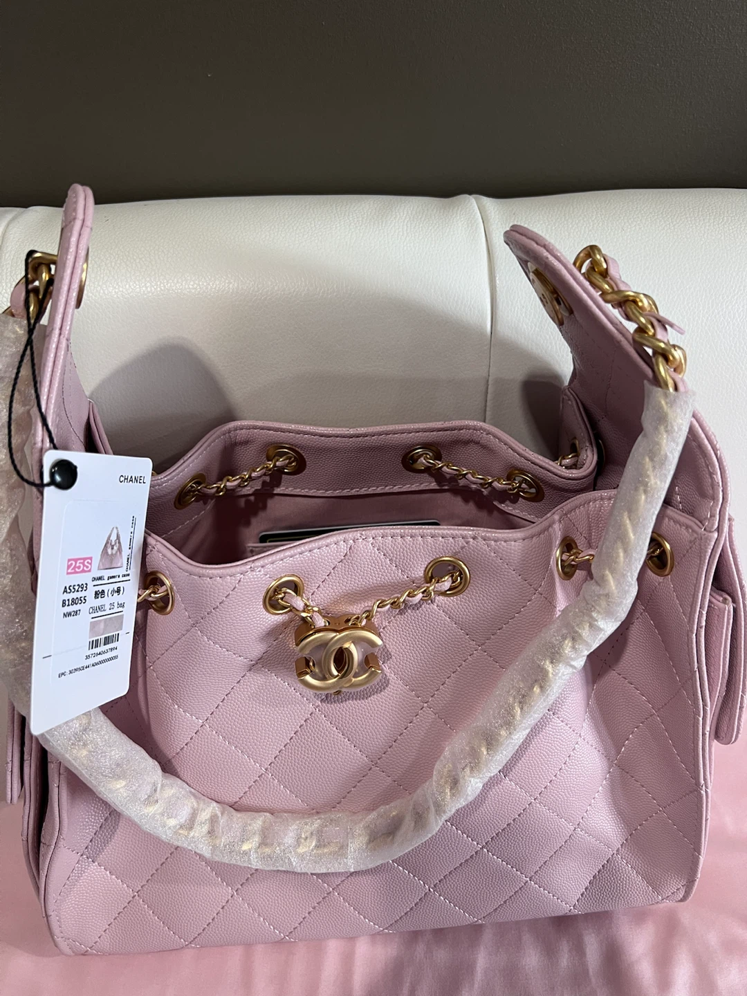 Chanel 25 bag in pink