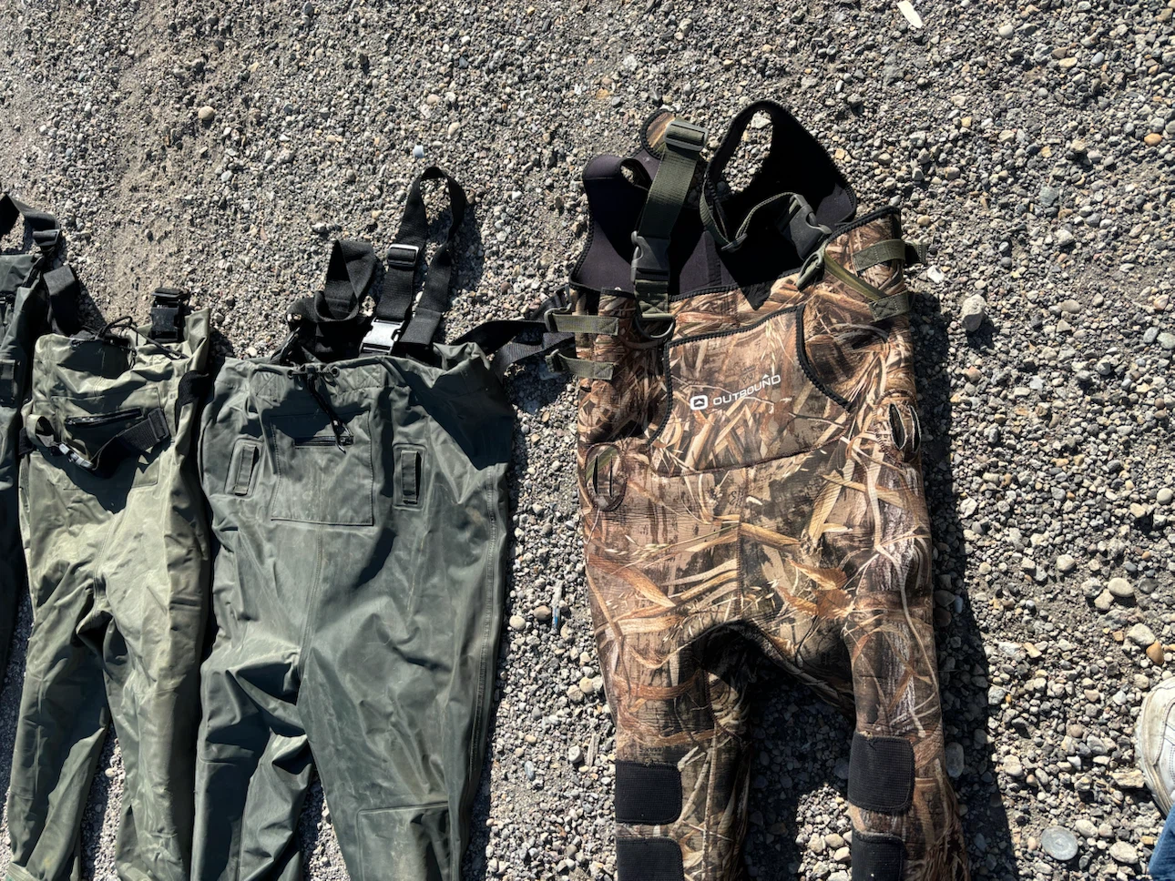 4 pairs of hunting boots and coveralls - photo 2