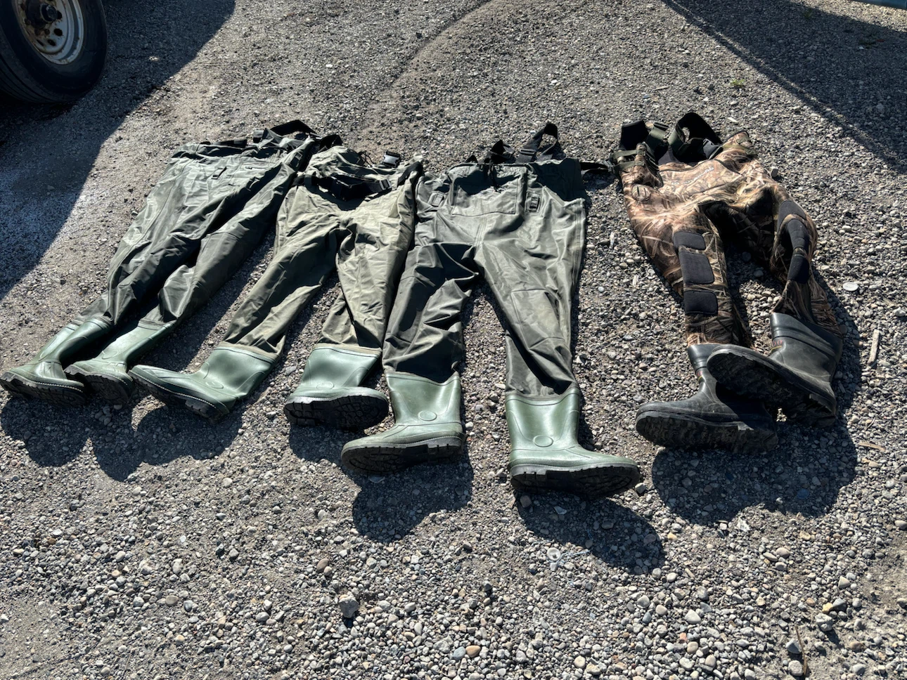 4 pairs of hunting boots and coveralls - photo 3