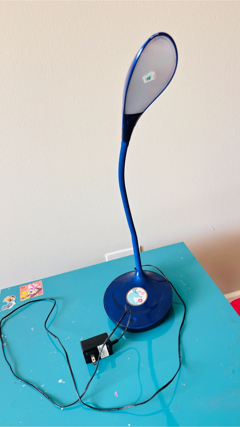 Blue Desk Lamp