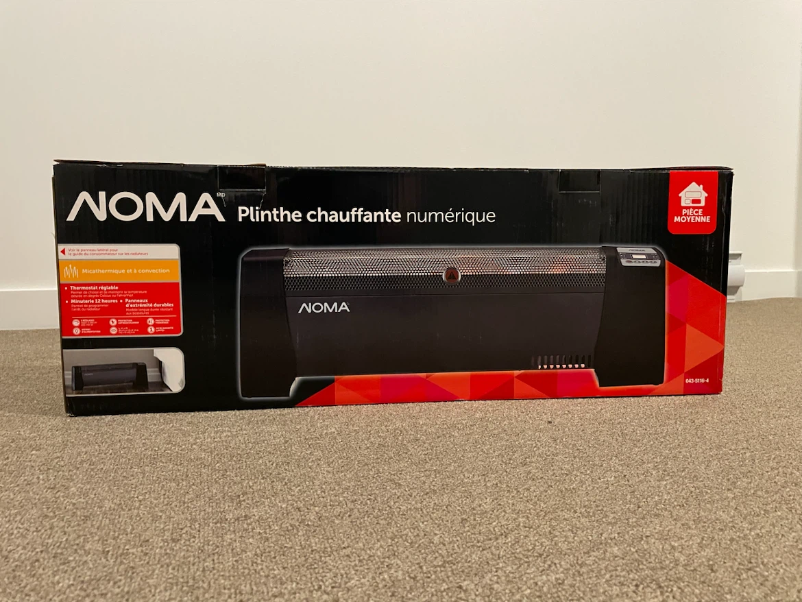 NOMA Digital Baseboard Heater