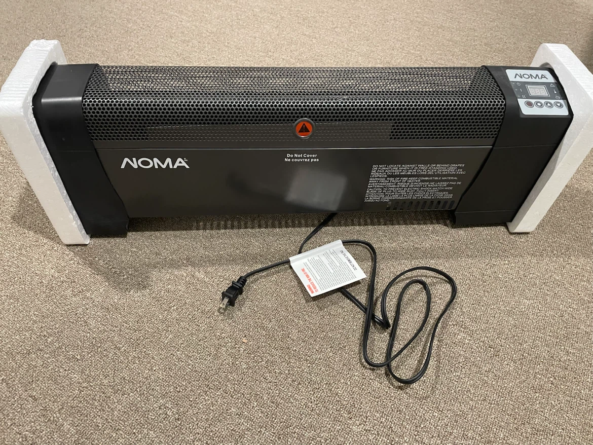 NOMA Digital Baseboard Heater - photo 2
