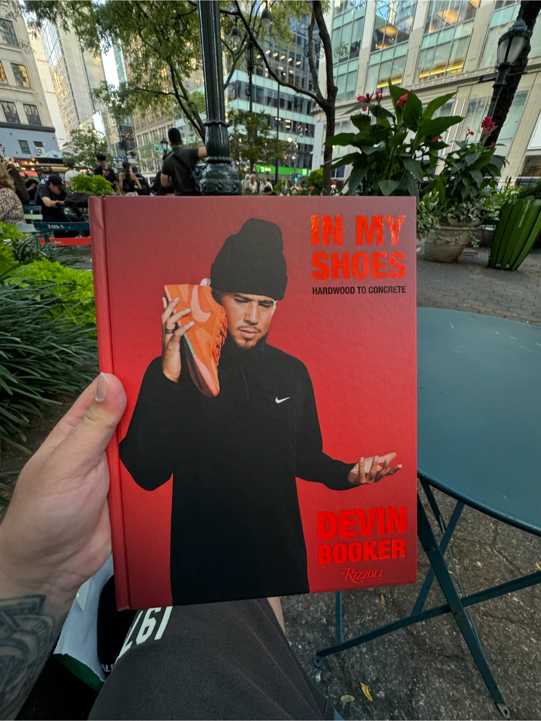 In My Shoes: Devin Booker Signed Hardcover Book