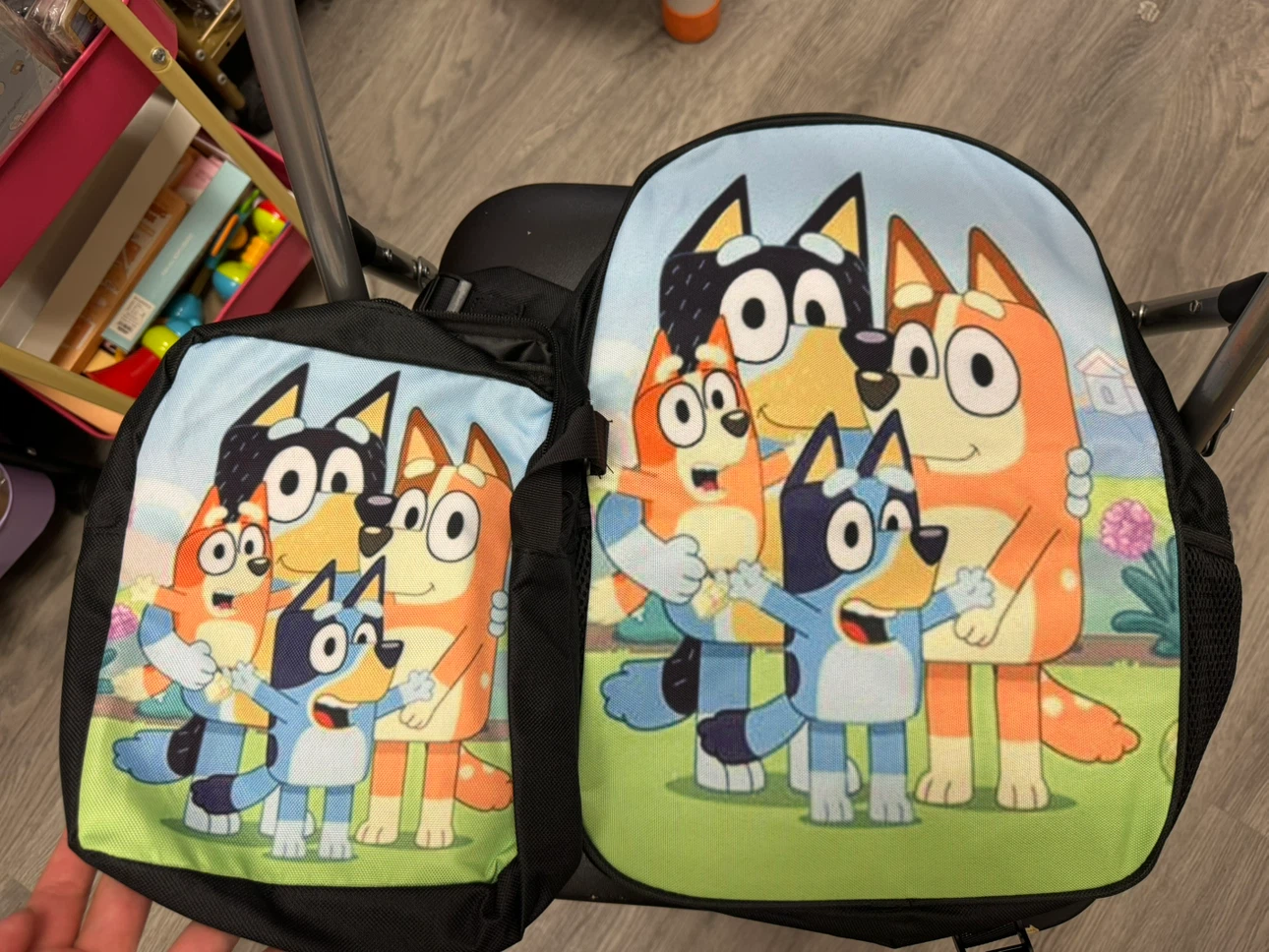 Bluey Family Backpack and Crossbody Set