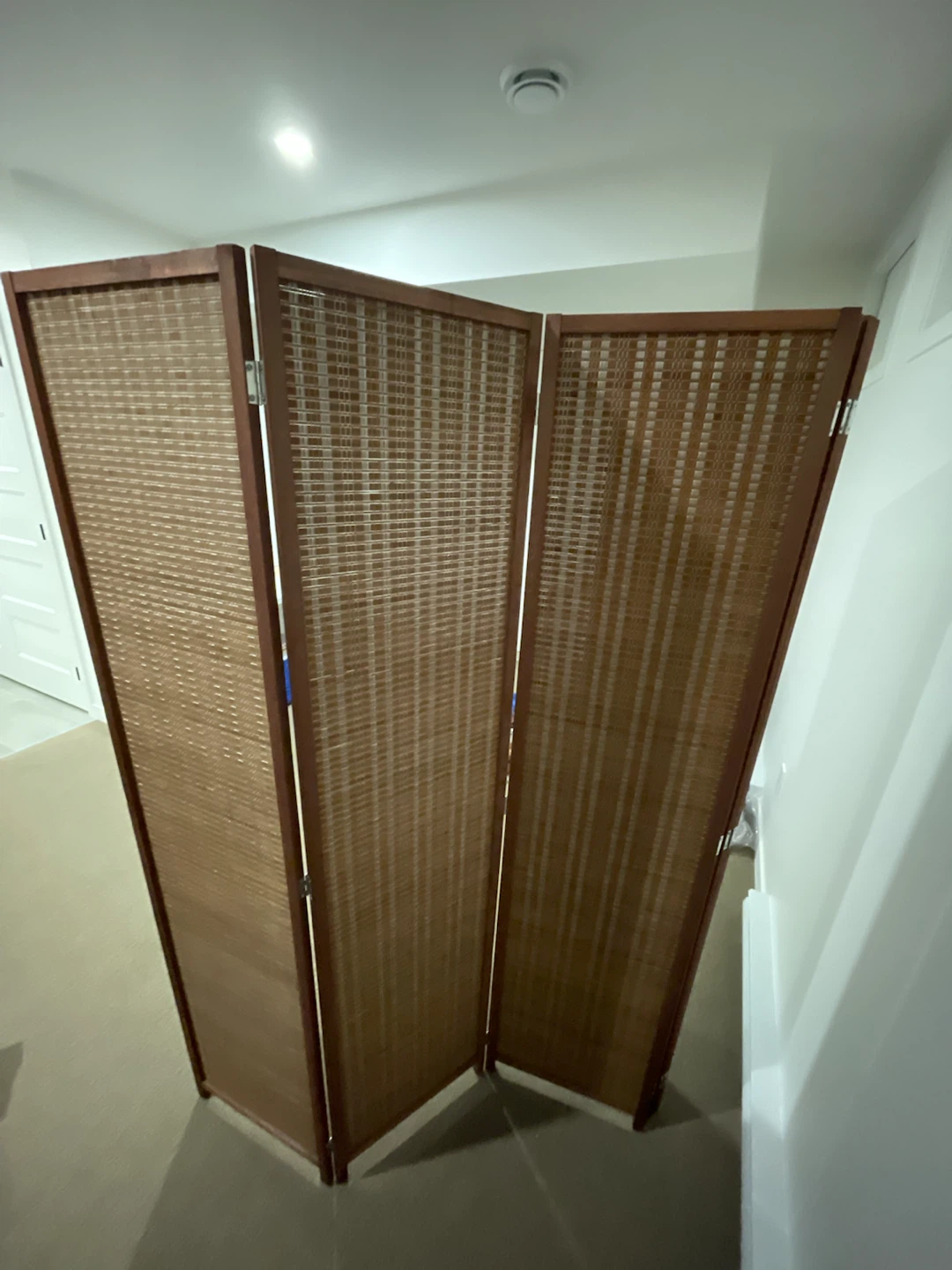 6-Panel Bamboo Room Divider