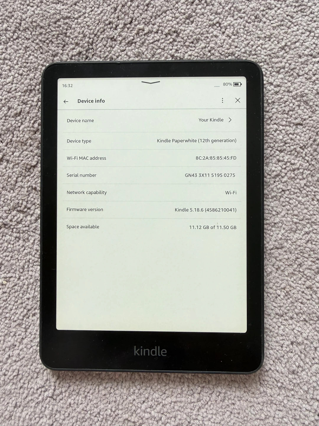 Amazon Kindle Paperwhite 12th Generation - photo 2
