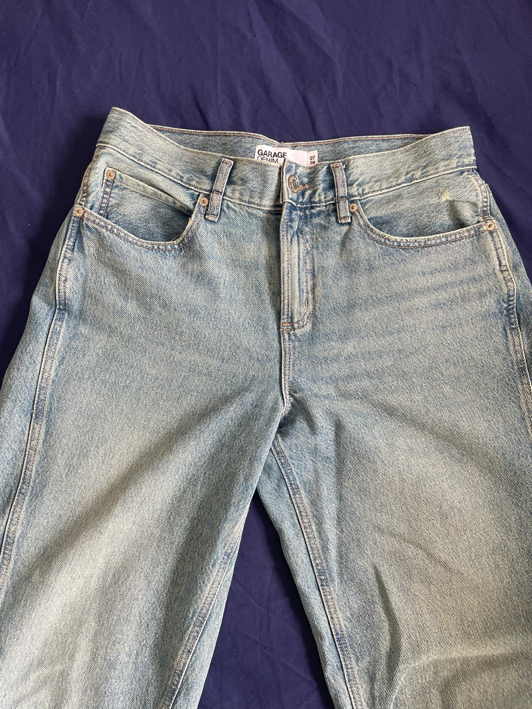Garage Denim Jeans - Light Wash