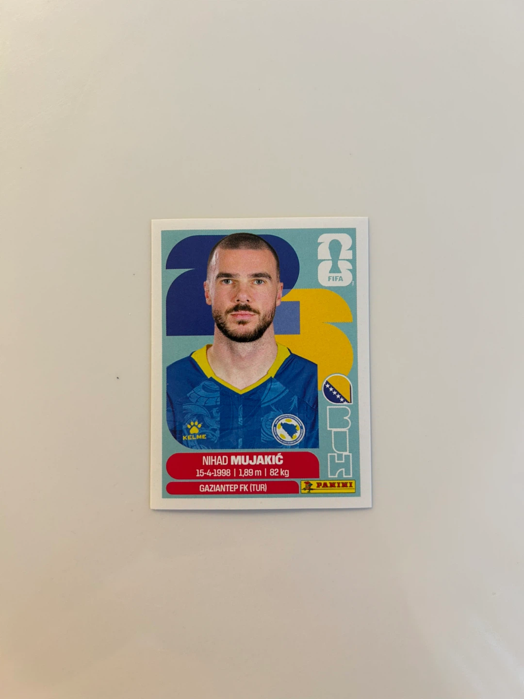 Panini FIFA World Cup 2026 Nihad Mujakić Sticker