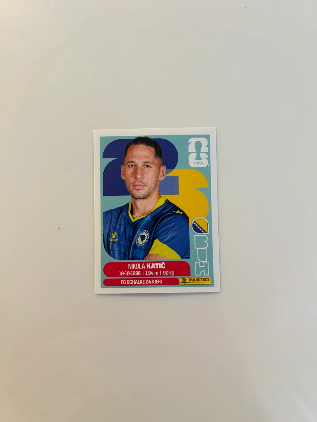 Panini FIFA World Cup 2026 Nikola Katic Trading Card