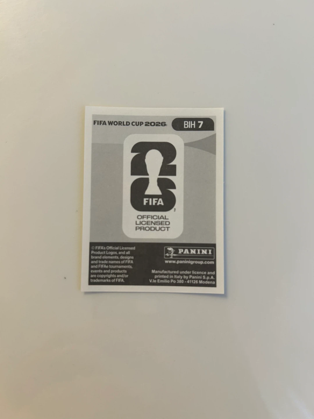 Panini FIFA World Cup 2026 Nikola Katic Trading Card - photo 2