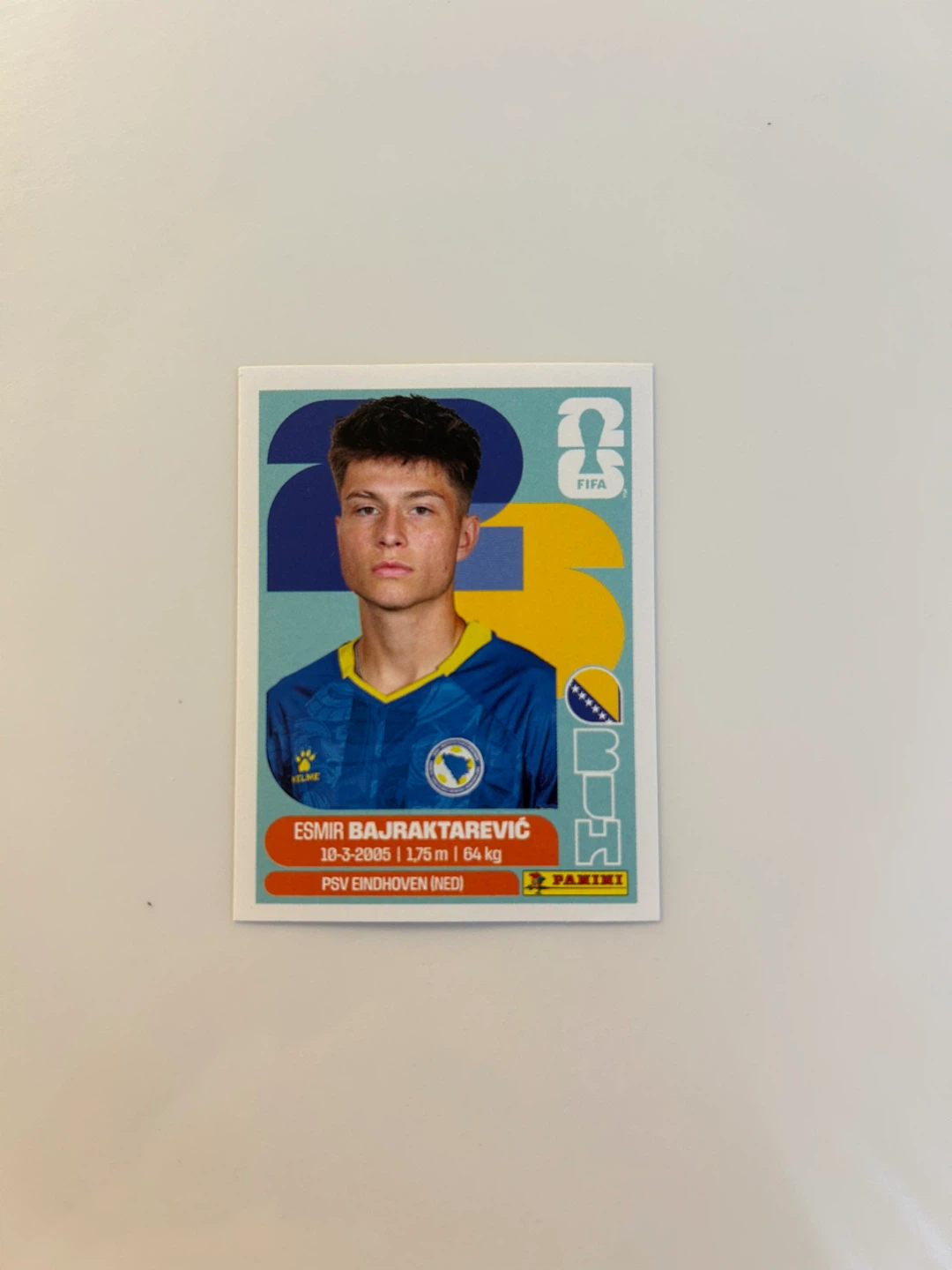 Panini FIFA World Cup 2026 Esmir Bajraktarević Card