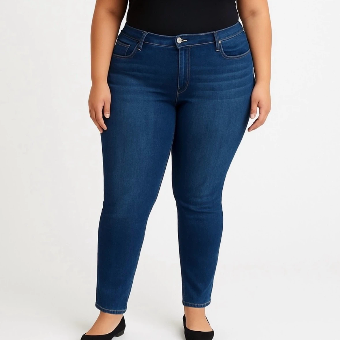 Illegal Jeans Stretchy Skinny Jeans Womens Plus Size 28