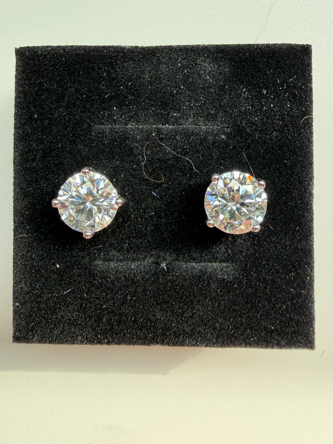 2.0ct Moissanite earrings
