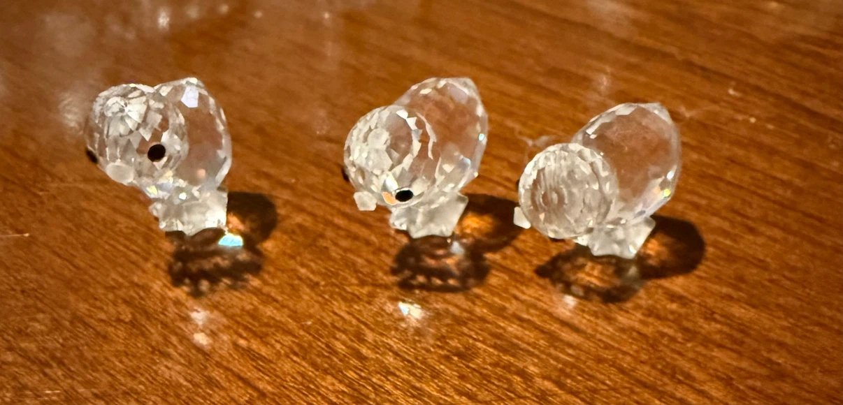 Swarovski Crystal Mini Piglets