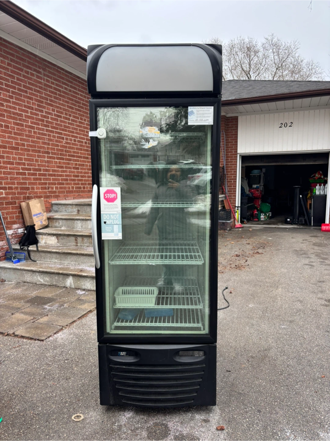 Minus Forty Glass Door Refrigerator
