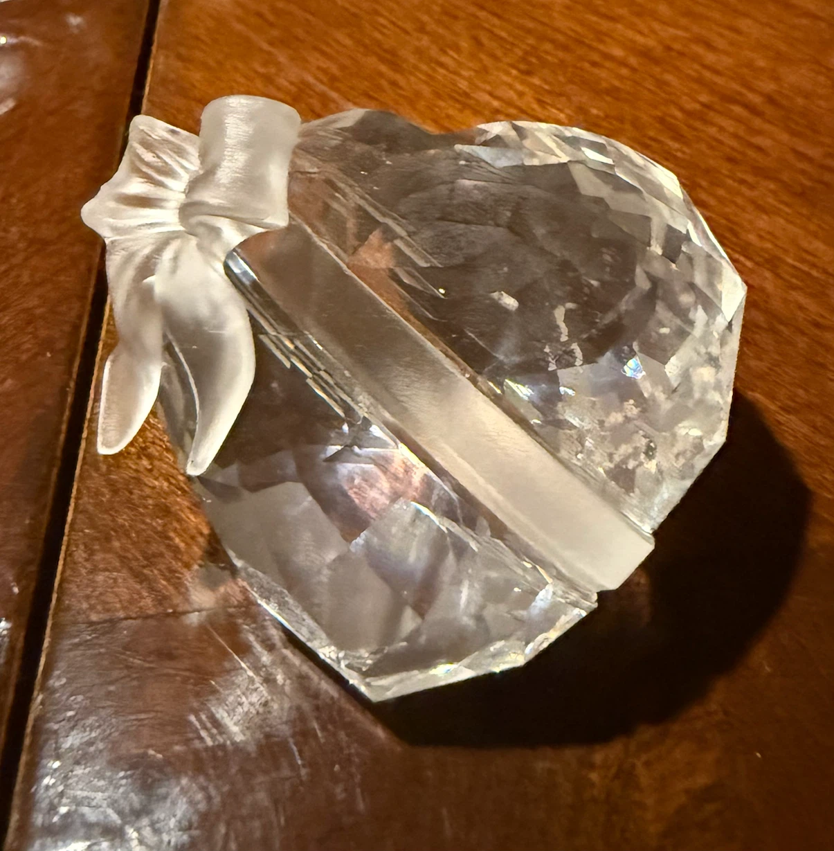 Swarovski Crystal Heart Paperweight