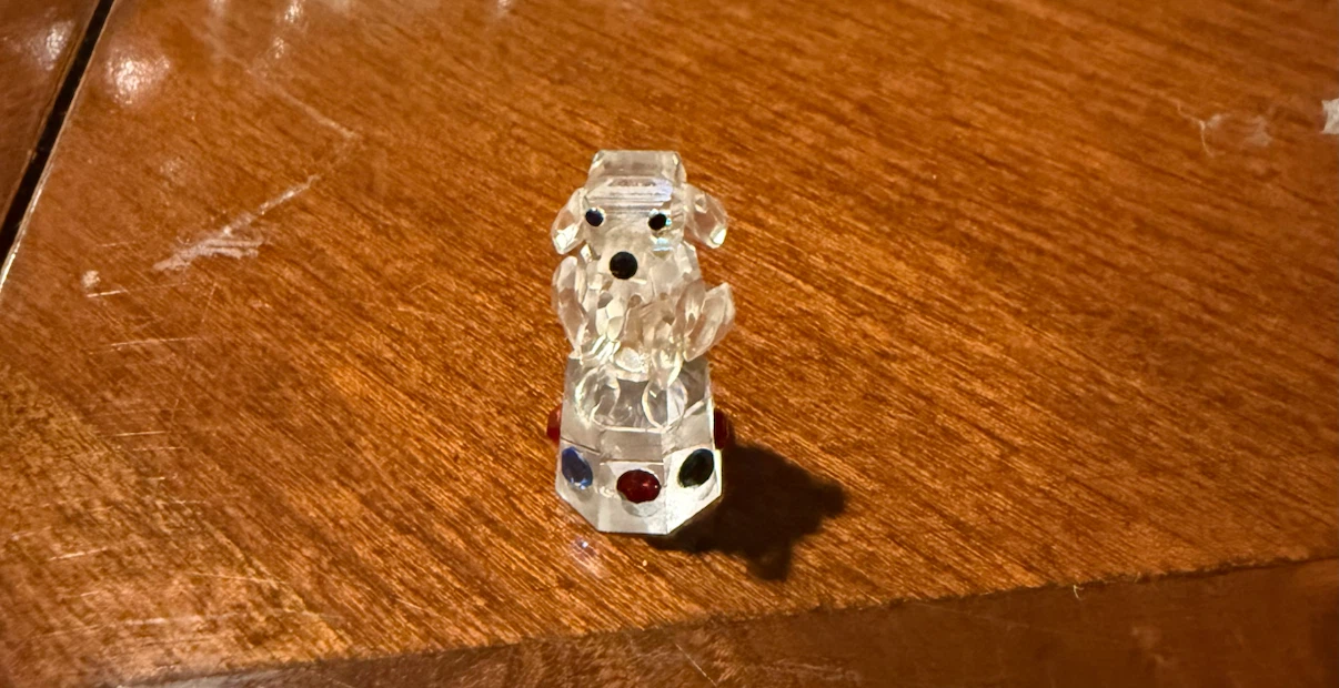 Swarovski Puppy Figurine