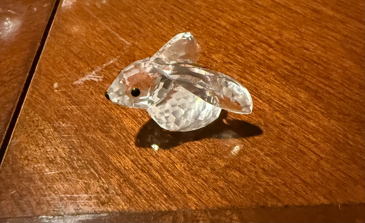 Swarovski Crystal Rabbit Figurine