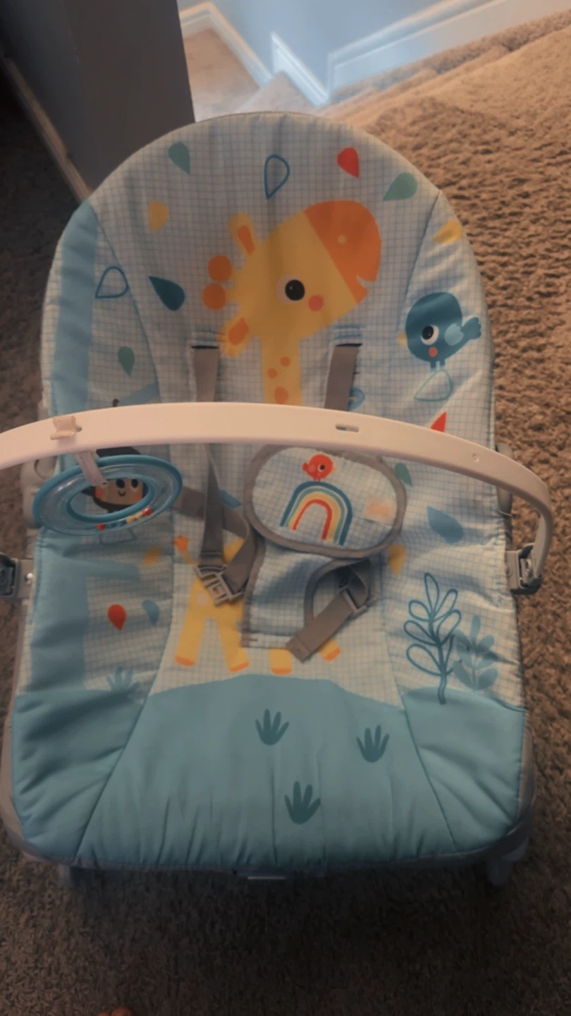 Baby Bouncer with Giraffe Print - photo 2