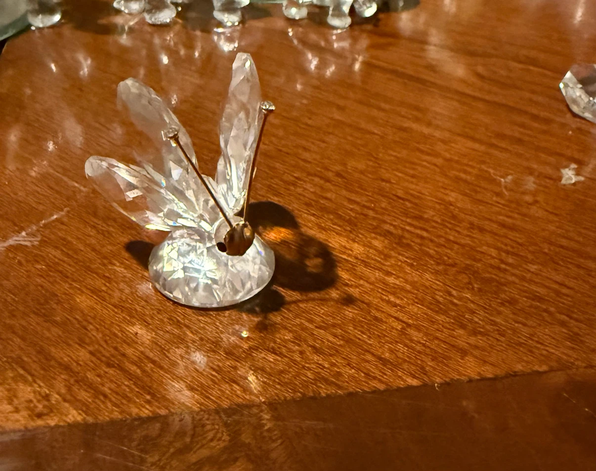 Swarovski Crystal Butterfly Figurine