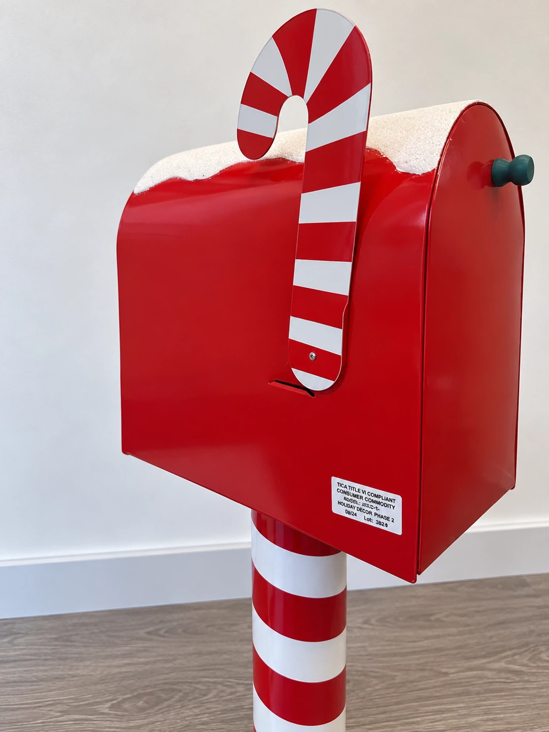 Jumbo Letters to Santa Mailbox Christmas Decor – 41” - photo 4