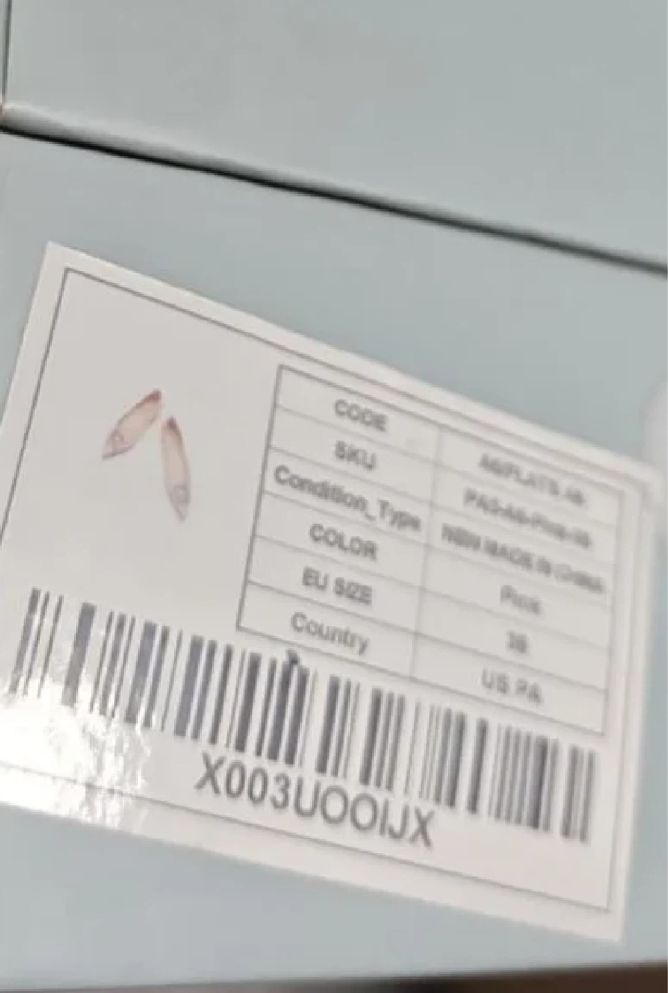 C.Paravano Pink Crystal Pointed Toe Flats - photo 3