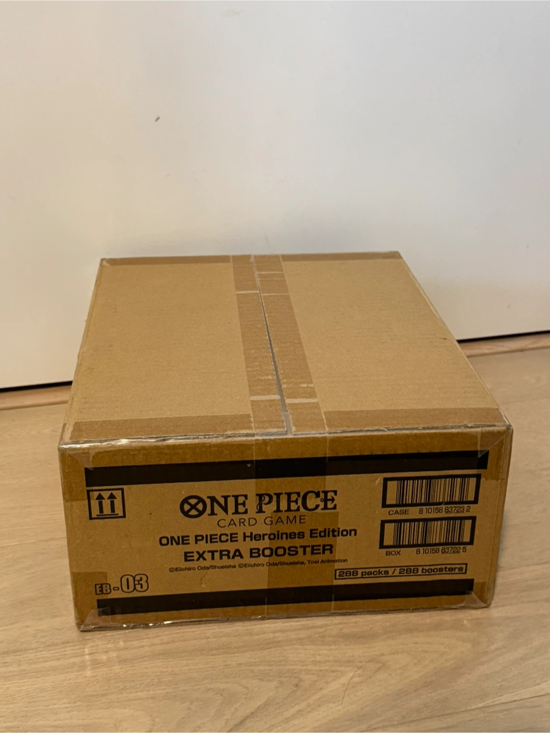 EB03 one piece Heroines booster box case