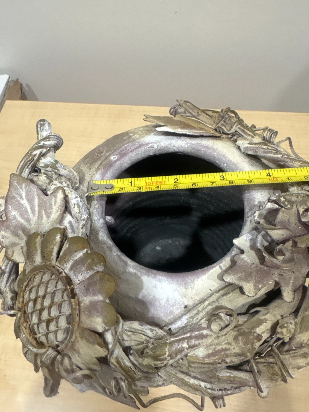 Rustic Decorative Terra Cotta Urn - photo 4