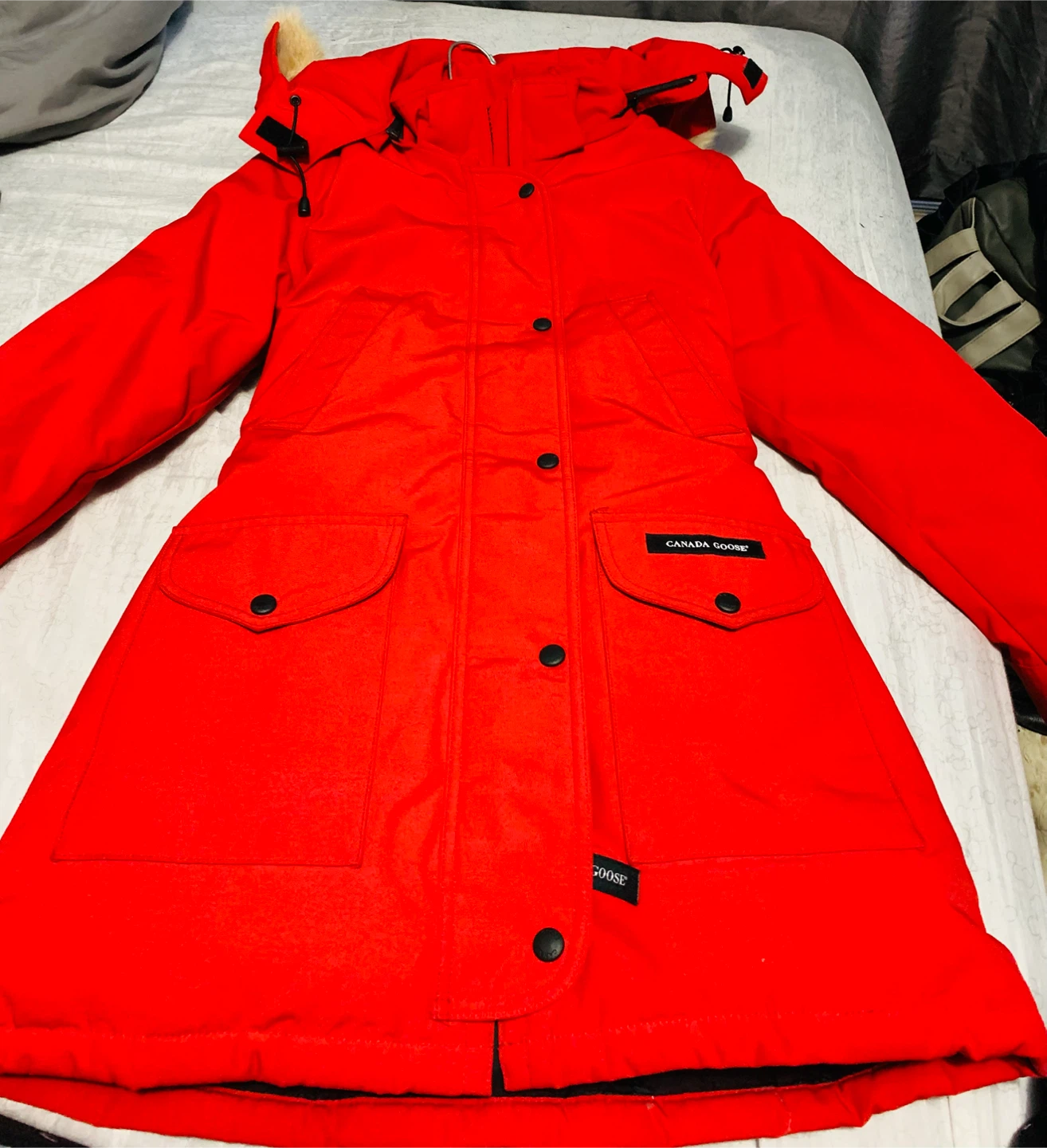 Canada Goose Trillium Parka Red
