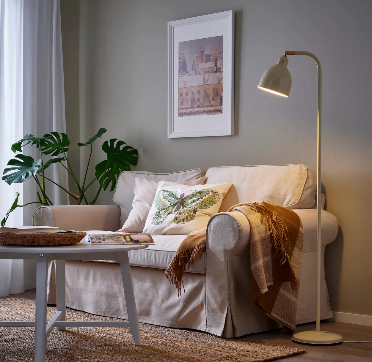 IKEA Floor Lamp with Giant Bulb - photo 2