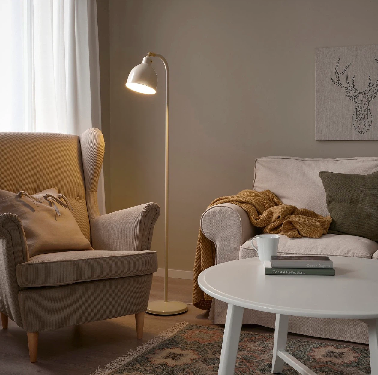 IKEA Floor Lamp with Giant Bulb - photo 3