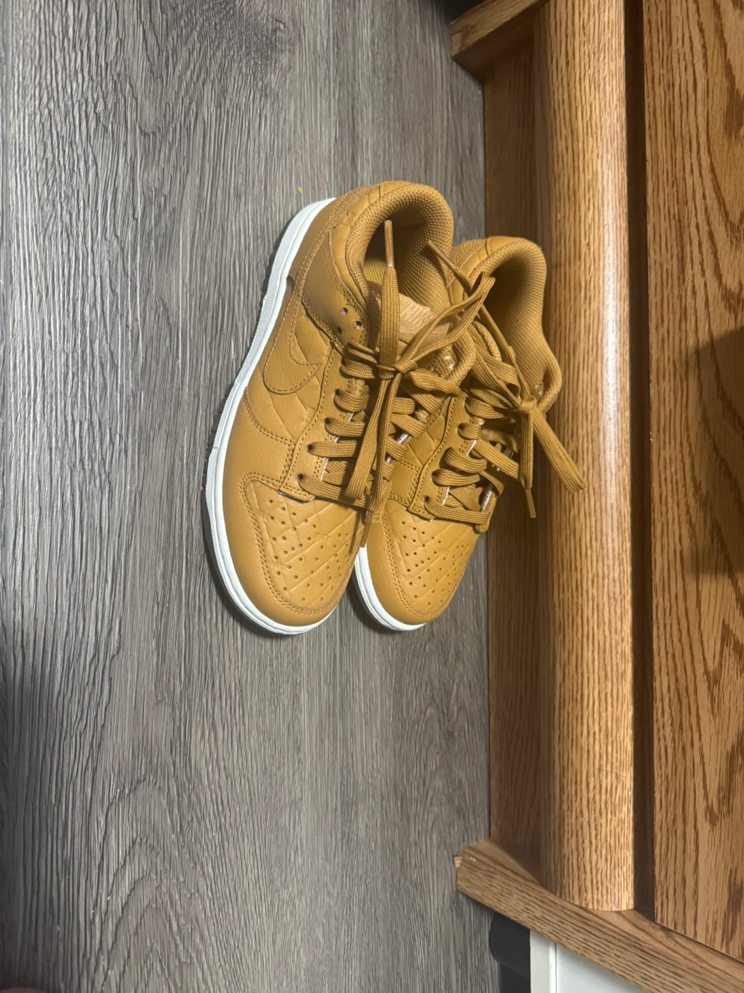 (Women) Nike Air Force 1 Low Premium 'Saturn Gold