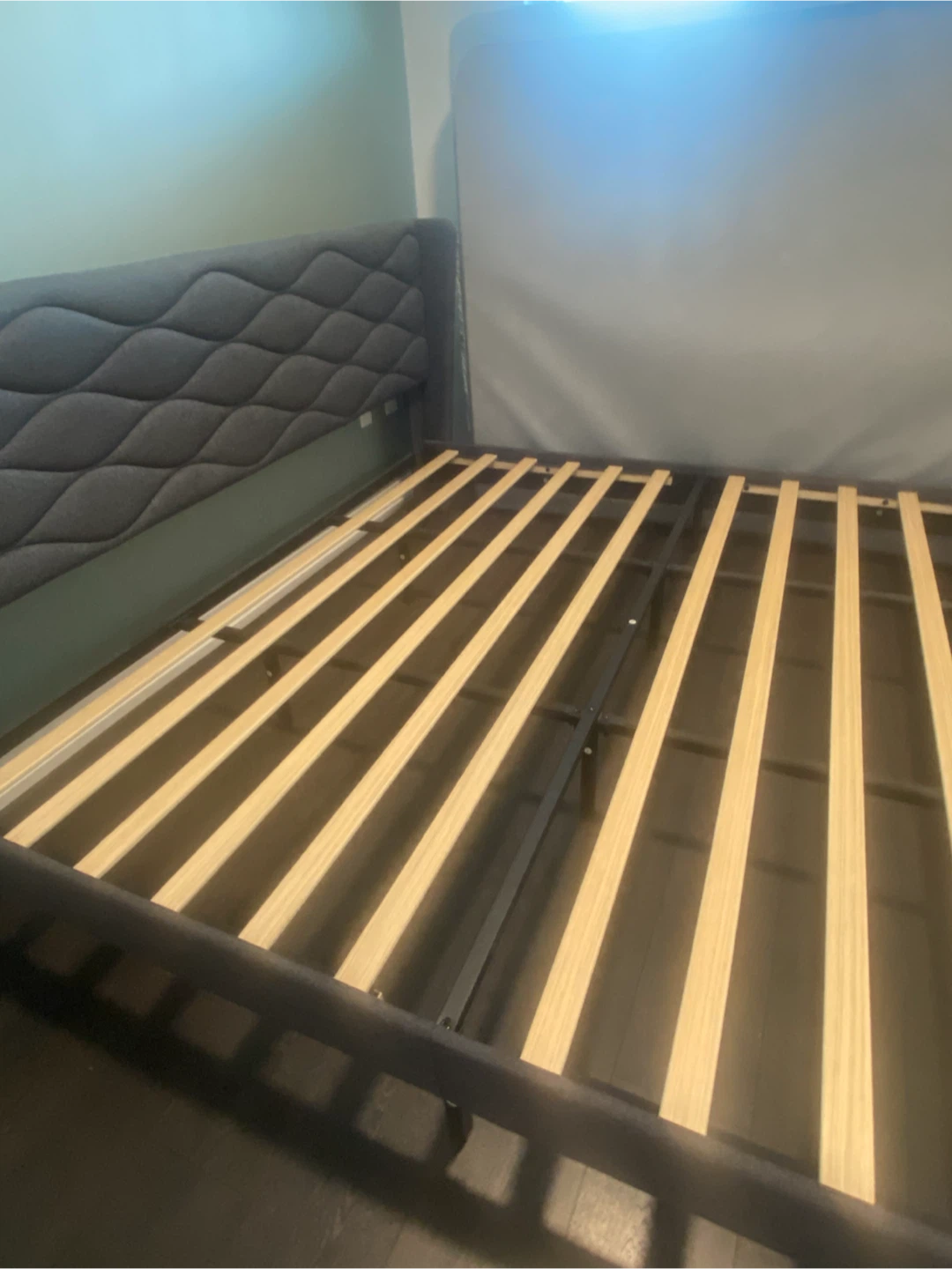King Bed Frame -move out sale Retails over $900 - photo 2