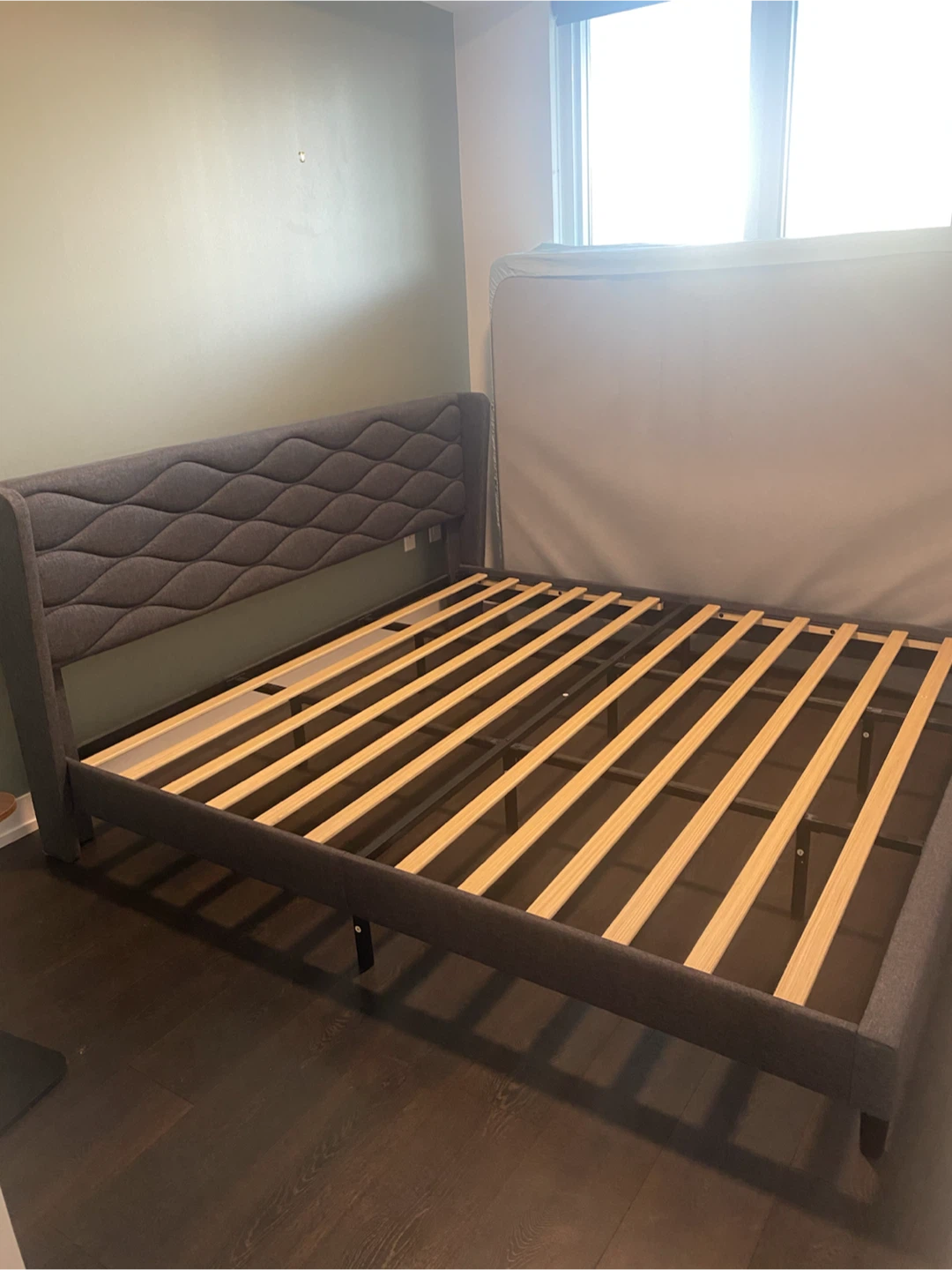 King Bed Frame -move out sale Retails over $900