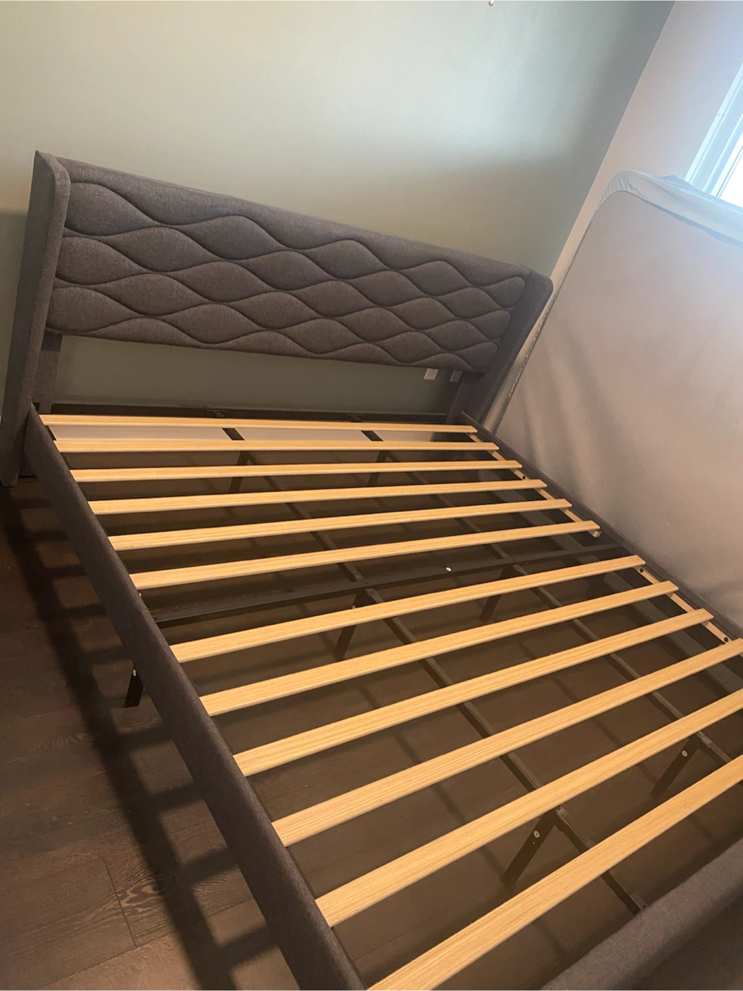 King Bed Frame -move out sale Retails over $900 - photo 5