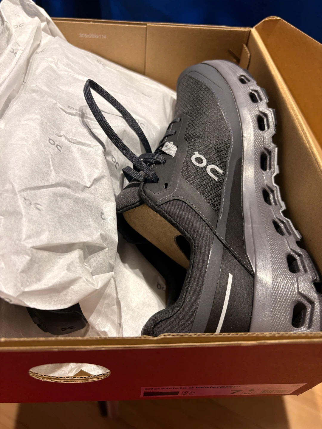 On Cloudvista 2 Waterproof Shoes Black - photo 5