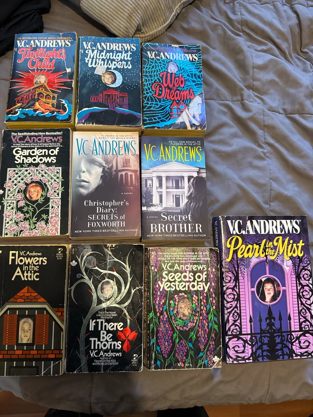 Collection of 10 V.C. Andrews Novels