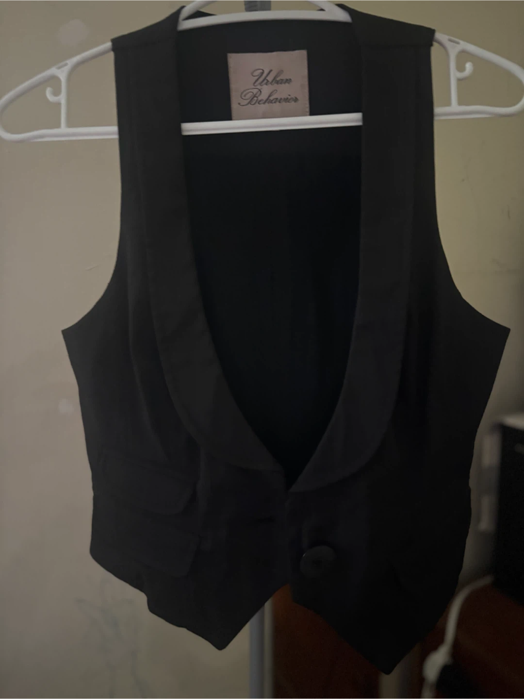 Urban Behavior Black Vest Size M - photo 3